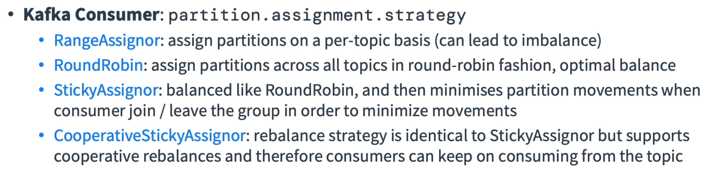 Rebalance Strategies